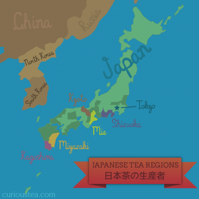 Japanese Tea Growing Regions