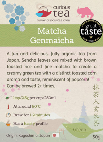 Japan Matcha Genmaicha Popcorn Green Tea