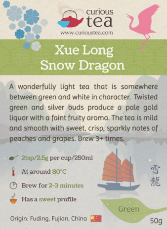 China Xue Long Snow Dragon Green Tea