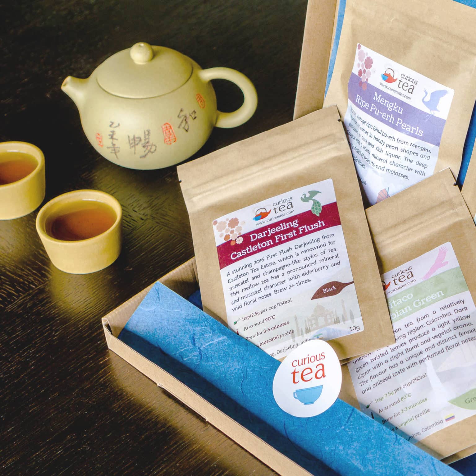 Tea subscription Curious Tea Fine loose leaf tea and curated