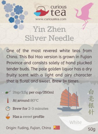 China Yin Zhen Silver Needle White Tea