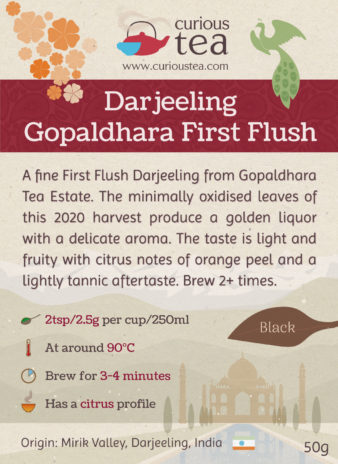 India Darjeeling Gopaldhara Classic First Flush