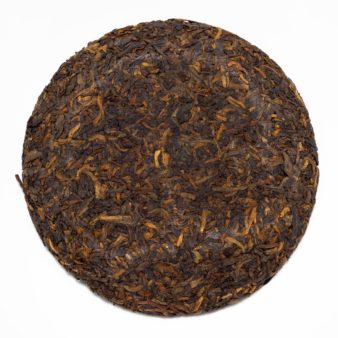 China Yunnan Menghai Langhe Gong Ting Shu Pu-erh Ripe Cake