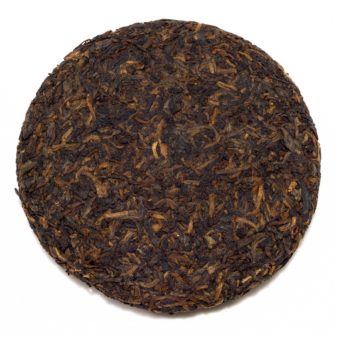 China Yunnan Menghai Langhe Gong Ting Shu Pu-erh Ripe Cake