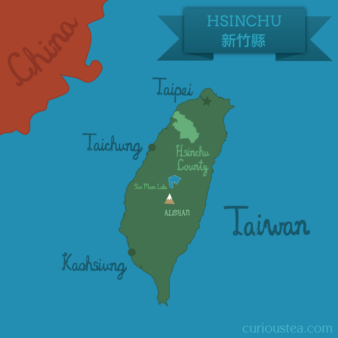 Hsinchu County, Taiwan - Map