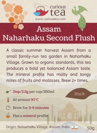 India Assam Naharhaku Second Flush Black Tea