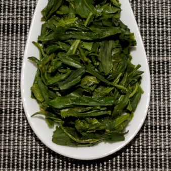 Japan Kumomoto Ashikita Tsuge Yabukita Kamairicha Pan Fried Green Tea