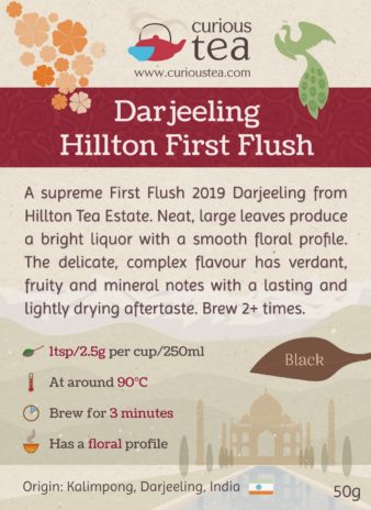 India Darjeeling Kalimpong Hillton First Flush 2019 Darjeeling Black Tea