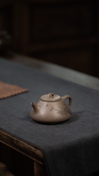 Shi Piao Yixing Teapot (Qing Hui Zini Clay)