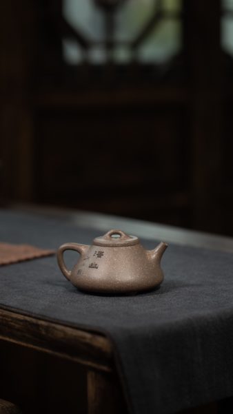 Shi Piao Yixing Teapot (Qing Hui Zini Clay)