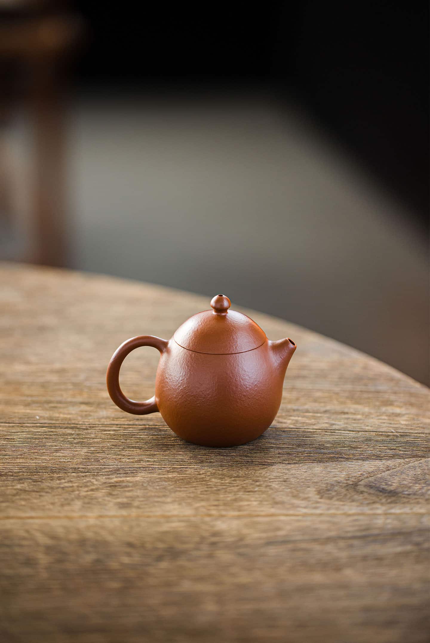 Wuhui Heini Black Dragon Egg Yixing Teapot - Long Dan Zisha Tea Pot 220ml