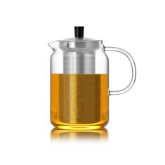 Glass Infuser Pot with Steel Infuser 900ml - Samadoyo S-053