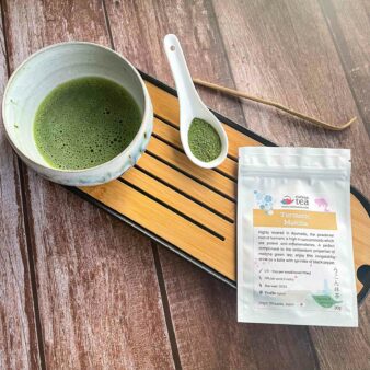 Matcha with Turmeric