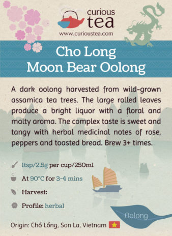 Vietnam Son La Cho Long Moon Bear Assamica Oolong