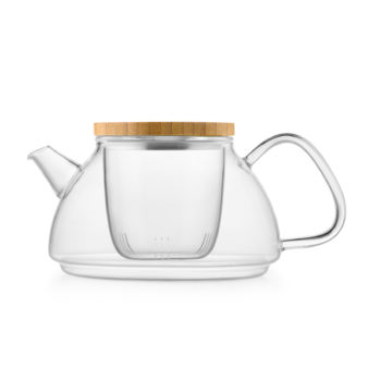 Samadoyo S-092 Bamboo and Glass 600ml Tea Pot