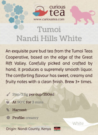 Kenya Nandi County Tumoi Nandi Hills White Tea