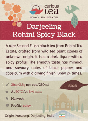India Darjeeling Rohini Second Flush Spicy Black Tea