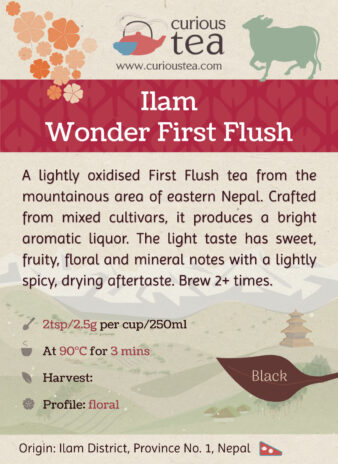 Nepal Ilam District Ilam Wonder First Flush Black Tea