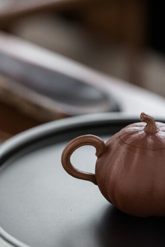 Jiangponi Yixing Teapot 70ml - Pumpkin 南瓜