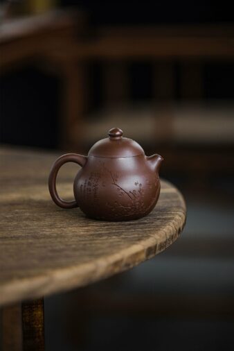 Lao Zini Yixing Teapot 170ml - Wen Dan 文旦