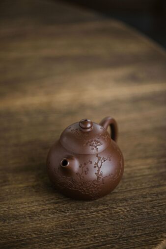 Lao Zini Yixing Teapot 170ml - Wen Dan 文旦