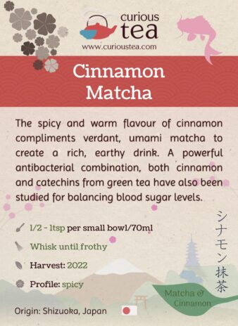 Cinnamon Matcha