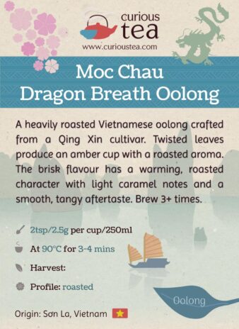Vietnam Son La Moc Chau Dragons Breath Qing Xin Oolong