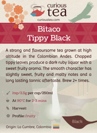 Bitaco Tippy Colombian Black Tea Pouch