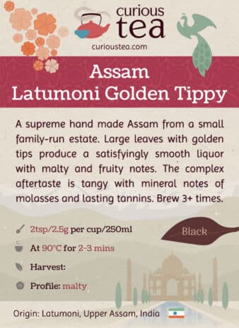 India Assam Latumoni Golden Tippy Black Tea