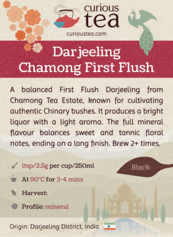 India Darjeeling Chamong First Flush Pouch
