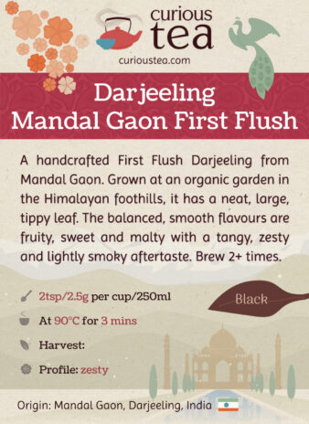 India Darjeeling Mandal Gaon First Flush Pouch