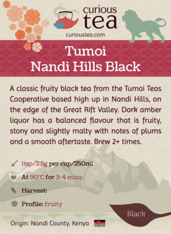Kenya Tumoi Nandi Hills Black Tea Pouch
