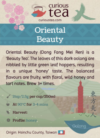 Taiwan Dong Fang Mei Ren Oriental Beauty Oolong Tea Pouch