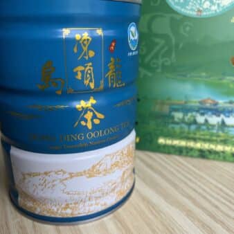 Taiwan Nantou Lugu Dong Ding Tea Production Cooperative Five Flowers Grade Competition Dong Ding Oolong Tea 2024