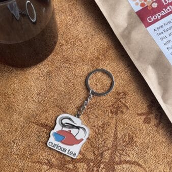 Curious Tea Keychain